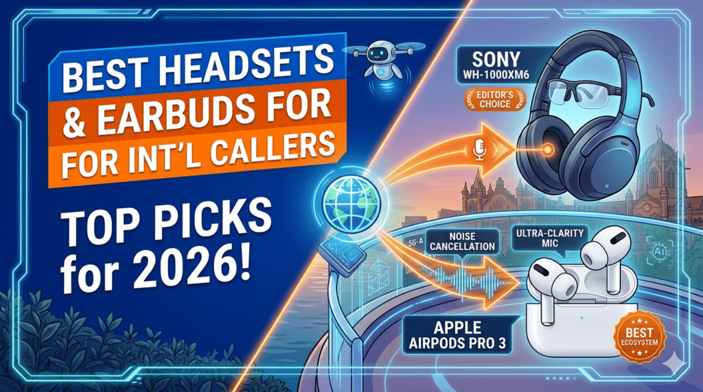 Best Headsets and Earbuds for Frequent International Callers