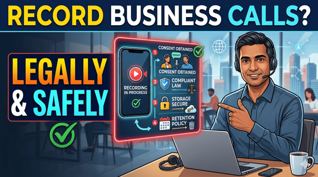 How To Record and Store Important Business Calls Legally